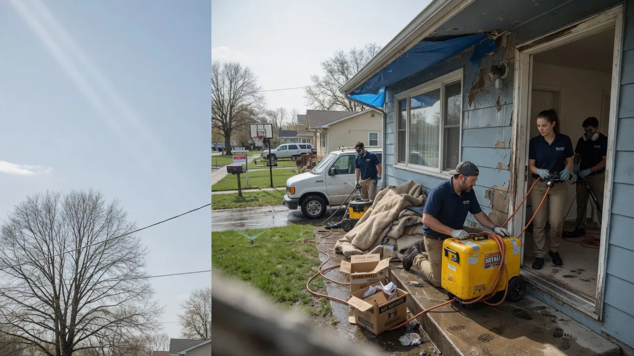 Basement Flood Cleanup in Sycamore, OH near me